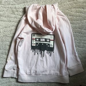 Grey Vintage by Miki Miette Melting Casette Tape Stretch Hoodie